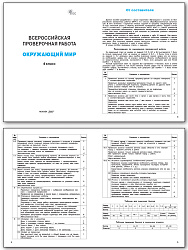 Всероссийская проверочная работа. Окружающий мир. 4 класс - 2