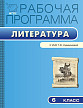 Рабочая программа «Литература. 56класс» к УМК Т.Ф. Курдюмовой - 1
