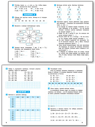 Летние задания по математике за курс 2 класса: рабочая тетрадь - 3