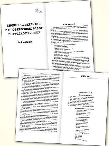 Сборник диктантов и проверочных работ по русскому языку. 2–4 классы - 7