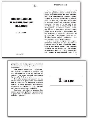 Олимпиадные и развивающие задания. 1-2 классы - 8