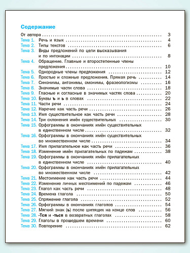 Блицопрос по русскому языку. 4 класс - 11