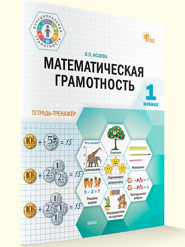 Математическая грамотность. 1 класс: тетрадь-тренажёр - 7