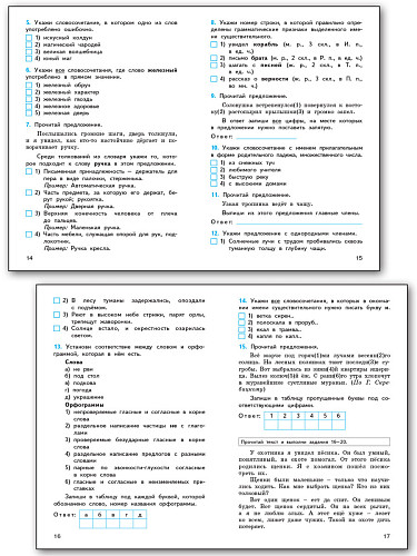 Русский язык. Итоговые контрольные работы. 4 класс - 9