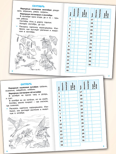 Дневник наблюдений. Окружающий мир. 1 класс - 8
