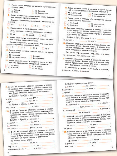 Тематический тренажёр. Орфография. 3 класс - 9