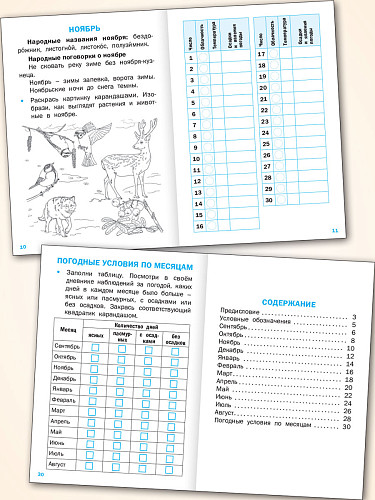 Дневник наблюдений. Окружающий мир. 1 класс - 9