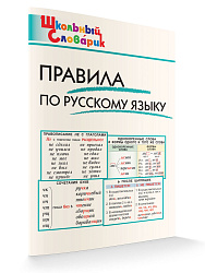 Словарик «Правила по русскому языку» для 1-4 классов - 1