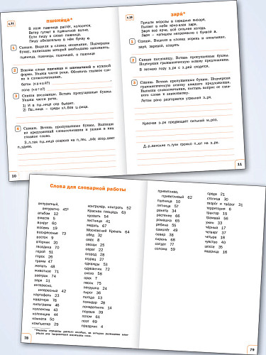 Тренажёр по русскому языку: словарная работа. 3 класс - 9