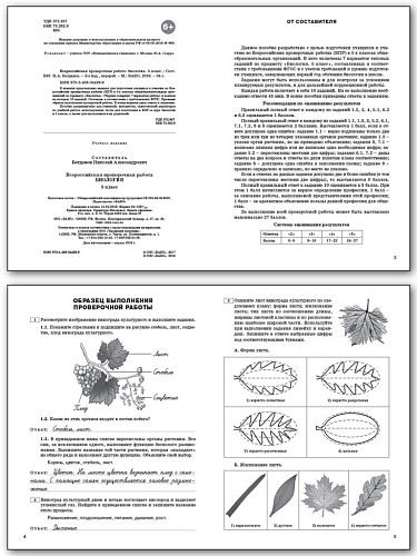 Всероссийская проверочная работа. Биология. 5 класс - 7
