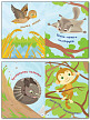 Книжка-картинка «Кто как двигается?» для детей до 3 лет - 5