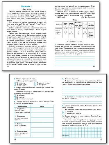 Итоговые комплексные работы. 4 класс - 9