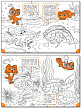 Раскраска «Знакомимся с подводным миром», развивающая, для детей 5–6 лет - 5