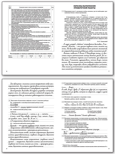 Всероссийская проверочная работа. Русский язык. 6 класс - 8