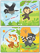 Книжка-картинка «Что делают зверушки?» для детей до 3 лет - 3